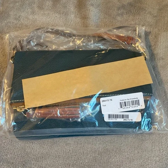 Dooney & Bourke Teal Crossbody Bag - Picture 14 of 14